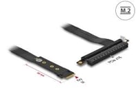 Delock M.2 Key M to PCIe x16 NVMe - grensesnittsadapter - PCIe 3.0 x16 (NVMe) - M.2 Card