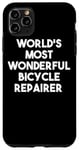 Coque pour iPhone 11 Pro Max Réparateur de vélo le plus merveilleux au monde – Drôle