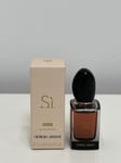 Armani Si Intense EDP Miniature Splash On 7ml New & Boxed Free Tracked P & P