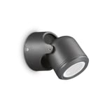 Ideal Lux - Xeno - Applique murale extérieure à 1 ampoule noire IP44, GU10