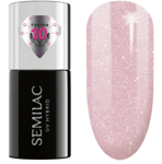 Semilac Gel Polish Extend Care 5In1 - 805 Glitter Dirty Nude Rose 7Ml