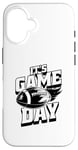 Coque pour iPhone 16 C'est le jour du match de football volant dans les airs