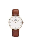 Daniel Wellington Classic Montre 36mm Double Plated Stainless Steel (316L) Rose Gold