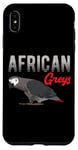 Coque pour iPhone XS Max Gris africain - Amoureux des oiseaux - Perroquet gris africain exotique