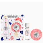 Roger & Gallet FLEUR DE FIGUIER Gift Set 30ml Fragrant Wellbeing Water  & Soap 1