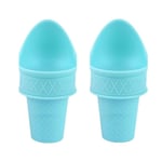 Ice Cream and Popsicle Tool Set Ice Cream Spoon, Reusable Mini Scoop Cones7944