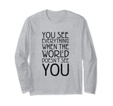 American Horror Story You See Everything Long Sleeve T-Shirt