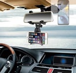 Car rear view mirror bracket for Motorola Moto G22 Smartphone Holder mount