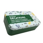 Apples To Pears Folding Secateurs Gift In A Tin Present Idea For Adults