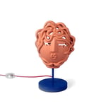 SELETTI Magna Graecia Terracotta Lampe Masque Medusa