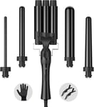 Hair Waver Curling Wand Iron Tong, Chopstick, 5 in 1 Hair Curler for Long Hair 2