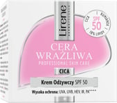 Lirene Professional Skin Care CICA Nourishing Cream SPF50 For Sensitive Skin