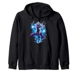 Anime Warrior Lightning Queen Zip Hoodie