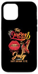 iPhone 12/12 Pro Womens This QUEEN Was Born In July Happy Birthday Case