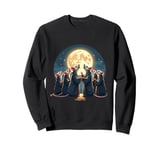 Choir of Possums Howling at the Full Moon Sweatshirt