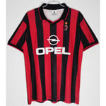 95-96 säsong AC Inter Milan hemma retro tröja T-shirt Stam NO.6 M