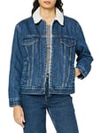 Levi's Women's Ex-Boyfriend Sherpa Trucker Jacket, Rough and Tumble, S