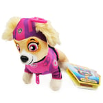 Skye Paw Patrol Movie Dog Bag Clip Coin Purse Soft 15 Cm Plush Toy Keyring