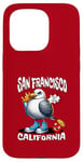 Coque pour iPhone 15 Pro San Francisco California Seagull French Fries Souvenir drôle