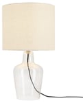 Northlight Nellie bordslampa glas, 44 cm