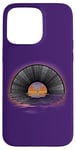 iPhone 15 Pro Max Retro Vintage Vinyl Sunset Reflection LP Vinyl Record Case