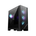 MSI MAG Forge 320R Airflow ATX Gaming PC Case - Black