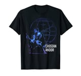 Star Wars Rouge One Cassian Andor Galaxy Portrait T-Shirt