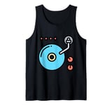 Vinyl Record Player Album Tank Top