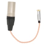 Câble adaptateur pour casque XLR à 4 broches vers femelle 2,5 mm, câble adaptateur pour casque équilibré de 5,9 pouces