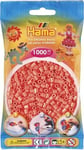 SACHET DE 1000 PERLES A REPASSER HAMA MIDI ROUGE PASTEL - LOISIRS CREATIFS - 207