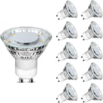 10 x Lepro GU10 LED Light Bulbs 2700K 325lm 4W (=50W Hal) Spotlight WARM WHITE