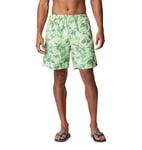 Columbia PFG Men’s Super Backcast Water Shorts, Quick Dry, Sun Protection, Lime Glow Martini Marlin Print, Small