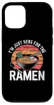 iPhone 12/12 Pro I'm just here for the ramen vintage style 02 Case