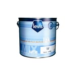 Levis - Ambiance Lak Satin Peinture Laque Alkyde - Murs Bois pvc & Métaux - Intérieur & Extérieur Finition: Satiné - Couleur: Blanc