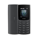 Nokia 105 Dual Sim Black 2G Basic Big Button Phone Simfree Unlocked Mobile Phone