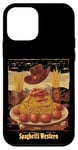 iPhone 12 mini Western Spaghetti Meatballs Cowboy Fun Pasta Adventure Art Case