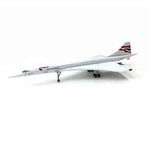 JHSHENGSHI Modèle d'avion 1/400 échelle Concorde British Airways Alliage modèle, Adulte, 5,9 Pouces X 2,4 Pouces