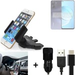 For Realme 10 + CHARGER Mount holder for Car radio cd bracket