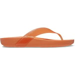 Crocs Splash Glossy Flip Persimmon Size 9 UK Women