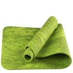 Tapis De Yoga Multifonctionnel Tapis De Yoga 183X61Cm Tapis De Yoga TPE De 8 Mm Tapis Antidérapant Tapis De Sport pour Gymnastique Pilates pour Débutants Tapis De Gymnastique Environnementale Matéria