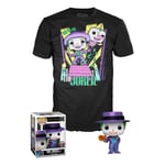 T-shirt boîte à thé Funko Pop Joker Batman 1989 taille exclusive M