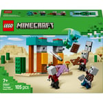 LEGO® Minecraft™ - La patrouille d’Illageois du désert - Jeu de construction dès 7 ans - 21267