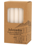 Julgransljus vit 20-pack