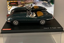 Slot Car Carrera Exclusiv 20485 Jaguar E-Type '61 Convertible Green 1/24