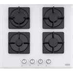 Franke FHNS 604 4G WH C Plaque de cuisson à gaz intégrée Blanc 1000 W