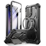 Supcase IBLSN Armorbox Samsung Galaxy S24 Mobilskal - MagSafe-kompatibelt - Svart