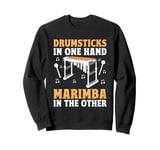 Marimba Player Musical Instrument Funny Vibraphone Sweatshirt