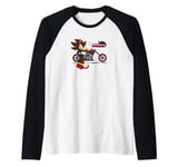 Sonic the Hedgehog, Fearless: Year of Shadow - Motorcycle Raglan Baseball Tee