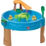 Step2 Duckpond Table d'eau pour Enfants Table de Jeu Enfant à Eau avec Kit d'Accessoires de 6 Pièces Table d'activité / Jouet pour Le Jardin