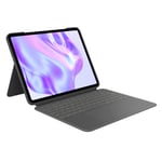 Logitech Combo Touch iPad Pro 13-inch (M4)(2024) Keyboard Case - Detachable back